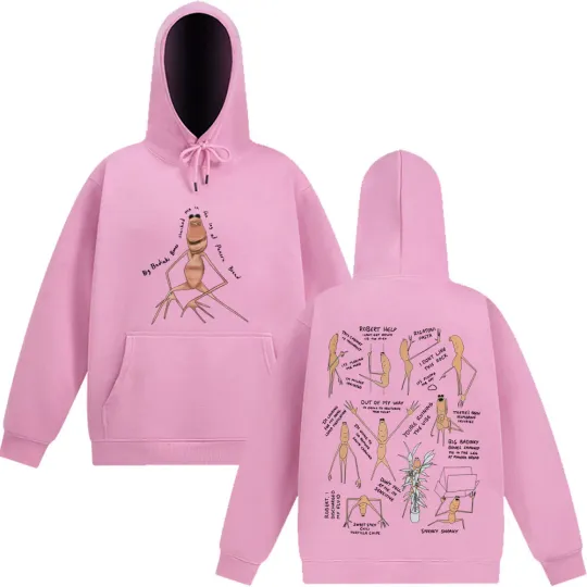 Marcus The Worm  Funny Meme Graphic Hoodie