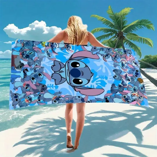 Lilo & Stitch Beach Towel