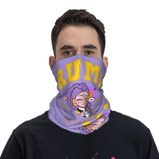 RUMI HUNTRX - HUNTRIX Kpop Demon Hunters Face Mask Scarf