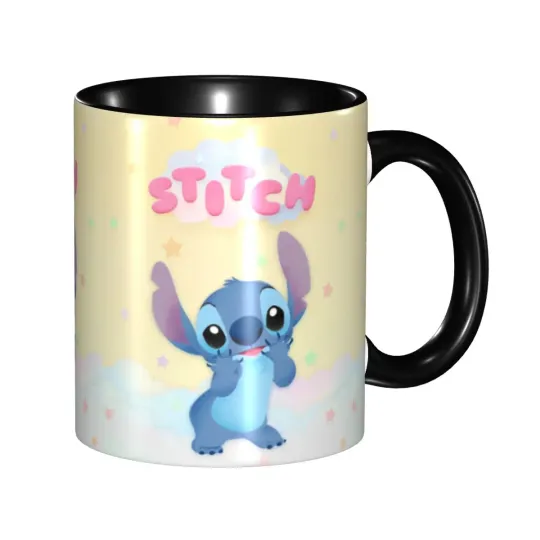 New Arrival Stitch And Baby Groot Tree Lights Merch Mugs Cute Tea Cup