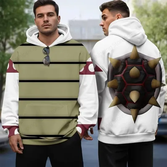Super Brothers Style Bowser 3D Print Hoodie Men Women Fashion Casual Plus Size Hoodie Sweatshirt Street Tracksuit Men's Clothing