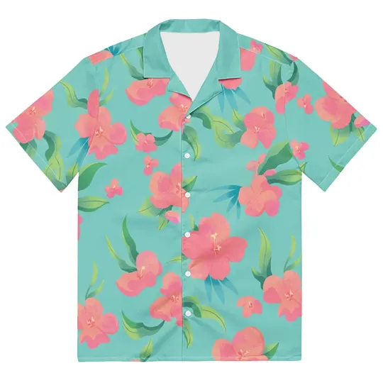 KPop Demon Hunters Abby Saja Boys Retro Casual Beach Shirt