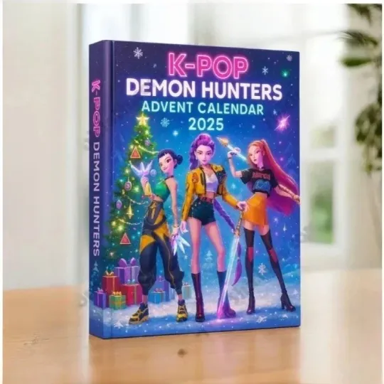 Christmas K-pop Demon Hunting 24pc Advent Calendar Surprise Blind Box K pop Dolls Halloween Boxes Figure Gifts Kid Toys