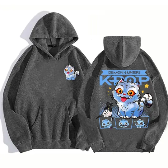 KPop Demon Hunters Huntrix Tiger Cat Hoodie