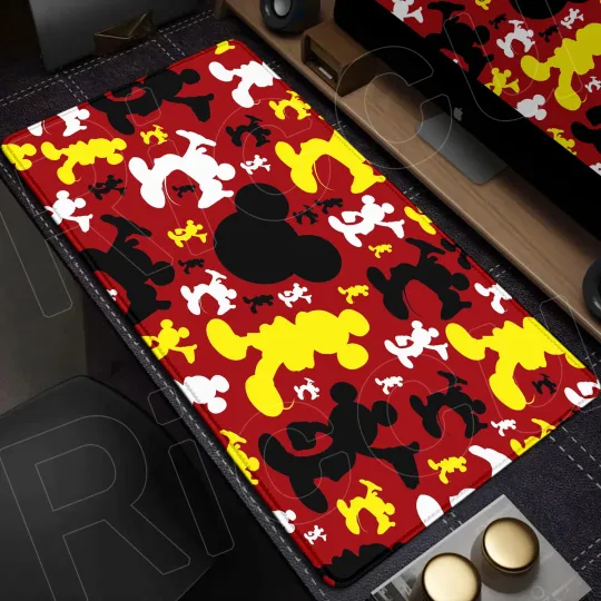 Large Mouse Pad Disney Mickey Mouse Cartoon Keyboard Mousepad Xxl Computer Gaming Rubber Non-slip Office Desk Mat PC Accessories