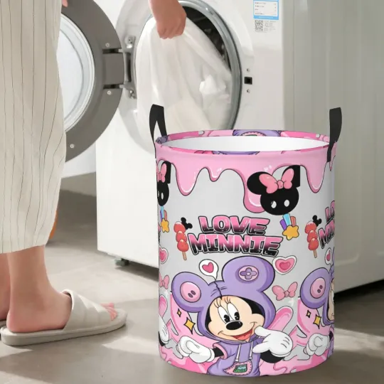 Minnie Mouse Toys Storage Laundry Baskets