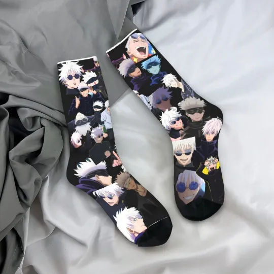 Gojo Sensei Anime Manga Socks  Warm Socks