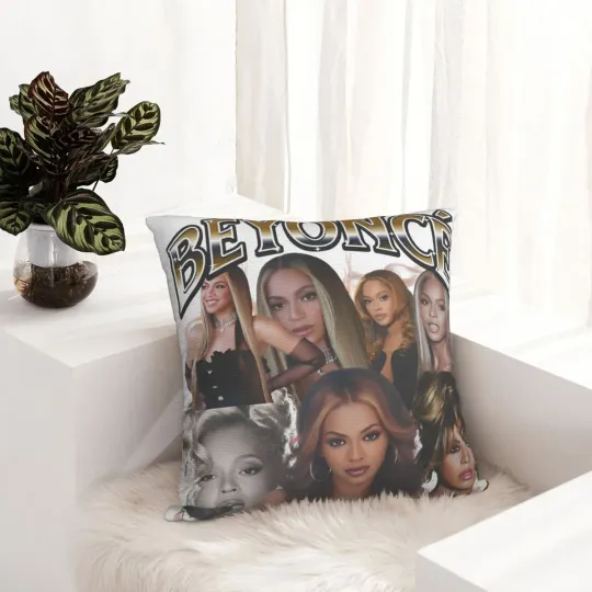 Beyonce Throw Pillow Case Cowboy Carter Decorative