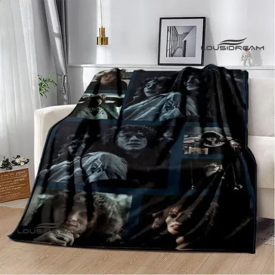 Ed Munson Printing Throw Blanket