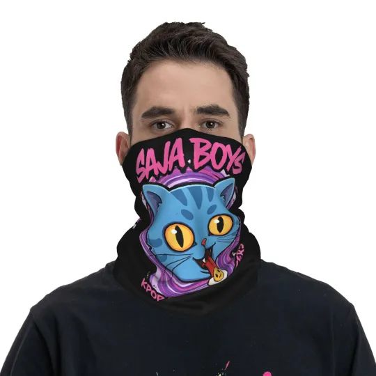 Kpop Demon Hunters Tiger Face Mask Scarf