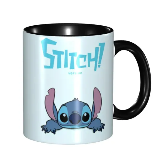 New Arrival Stitch And Baby Groot Tree Lights Merch Mugs Cute Tea Cup