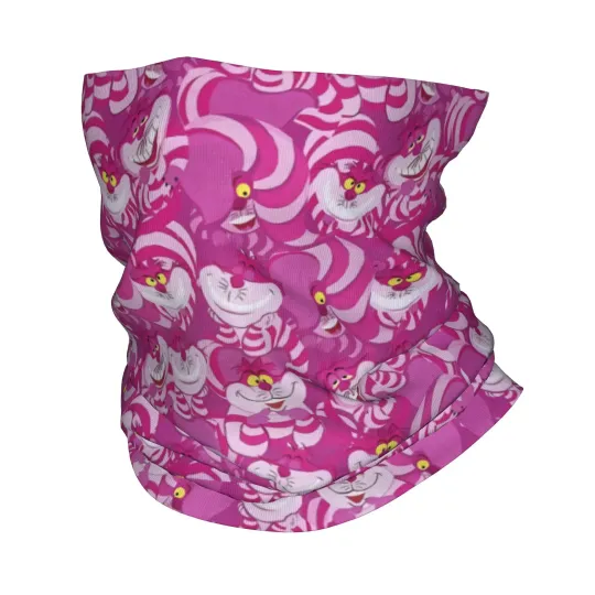 Cheshire Cat Cartoon Face Mask Scarf