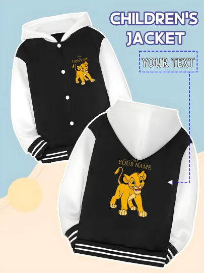 Disney Lion King Simba Baseball Jacket