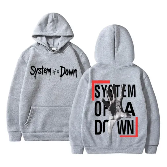 SYSTEM OF DOWN Double Sided Print Hoodie