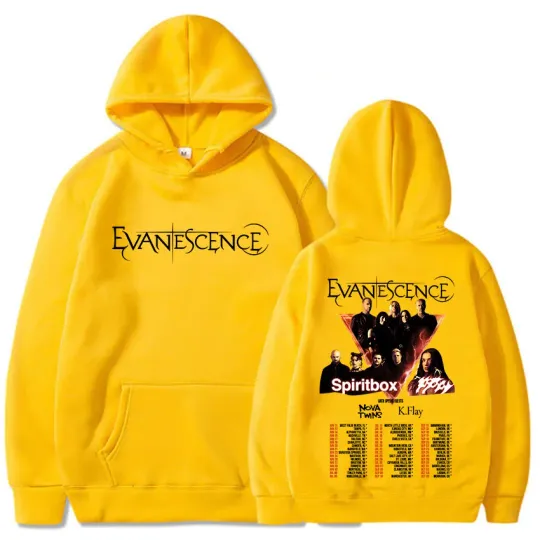 Rock Band EVANESCENCE Tour 2026 Hoodies