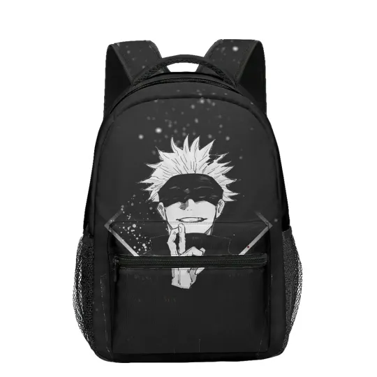 Boy Anime Printed Jujutsu Satoru Gojo Backpack