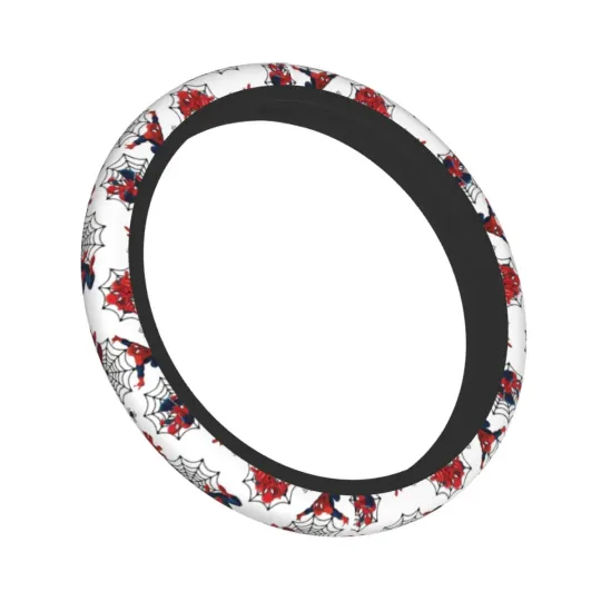 Spider-Man Spiderman Hero Car Steering Wheel Cover