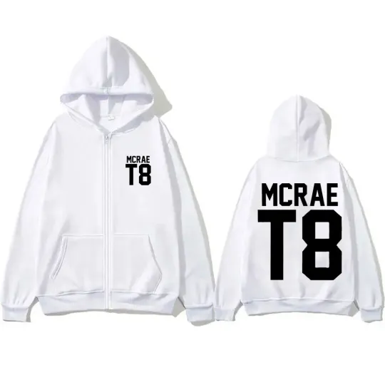 Singer Tate Mcrae T8 Graphic Zipper Hoodie
