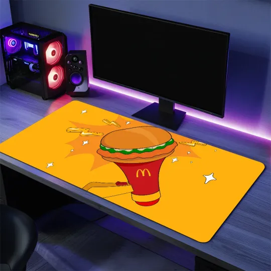 M-McDonalds Large Desk Mat Keyboard Corporation PC Non-slip