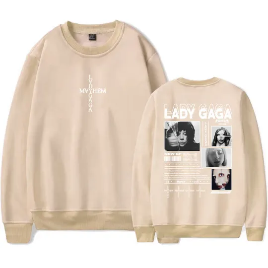 Ld Ga Mayhem Album Print Sweatshirt