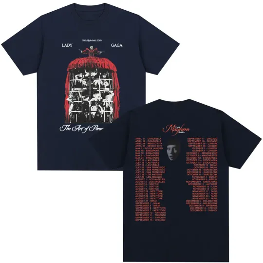 Singer Ld ga Mayhem Ball Tour T Shirts