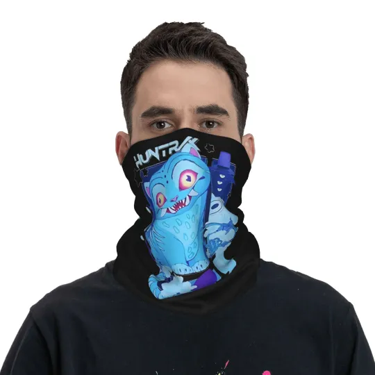 Derpy Tiger Kpop Demon Hunters Face Mask Scarf