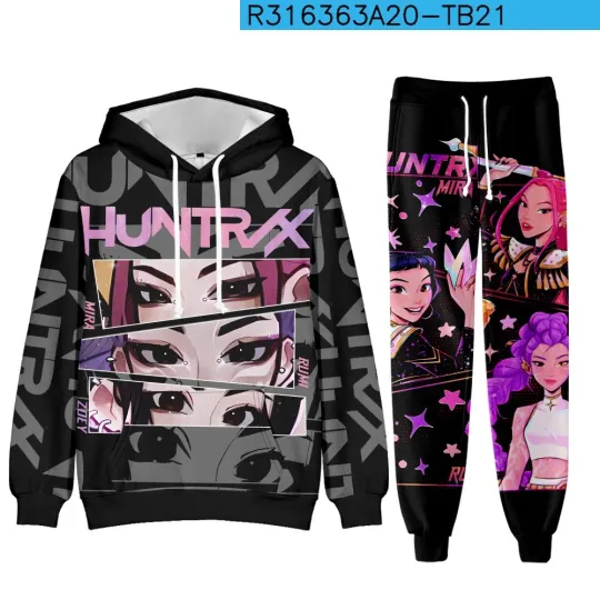 Cosplay Demon Hunters Hoodie Jogger