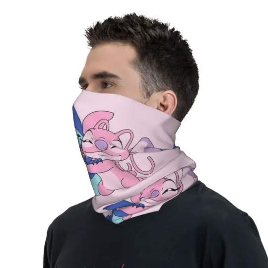Lilo And Stitch Face Mask Scarf
