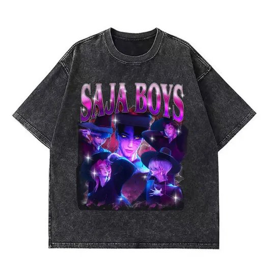 Kpop Demon Hunters Saja Boys Movie Fan T Shirt