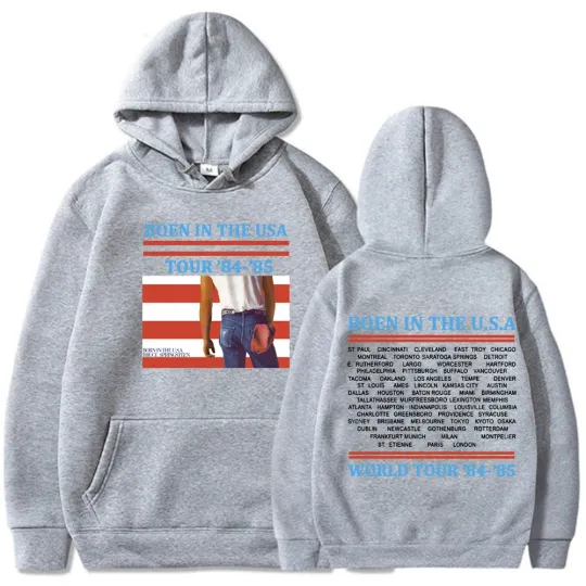 Born in The Usa Bruce Springsteen E Street Band Merch Hoodies