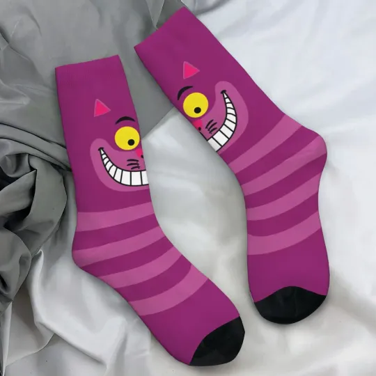 Alice In Wonderland Cheshire Cat Socks