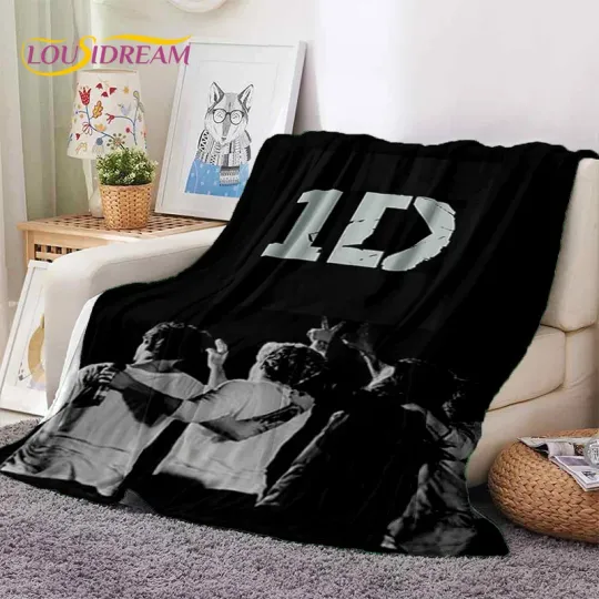 2025 Rock-One Direction Fleece Blanket | Gift For Fan