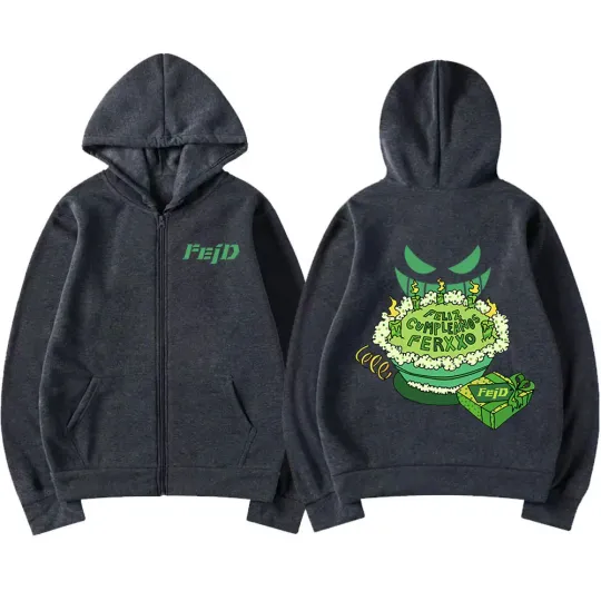 Feliz Cumpleanos Ferxxo Tour Zipper Hoodies