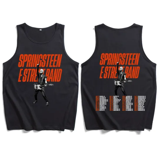 Bruce Springsteen and E Street 2024 Tour Tank Tops