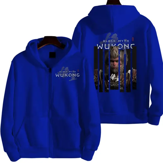 Black Myth: Wukong Men Zipper Hoodie