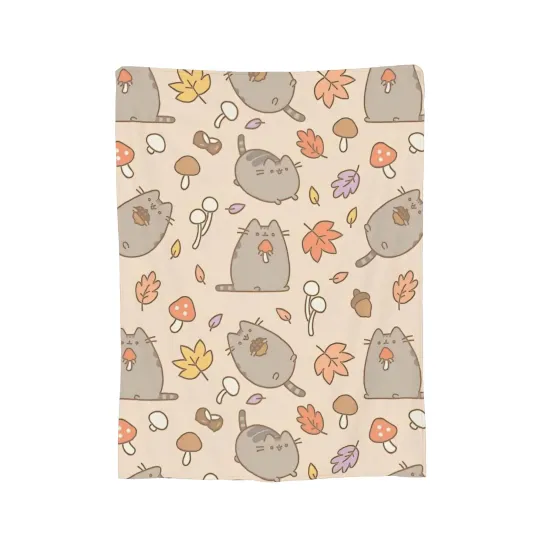 Cozy Pusheen the Cat Blanket - Throw for Couch and Bed Decor