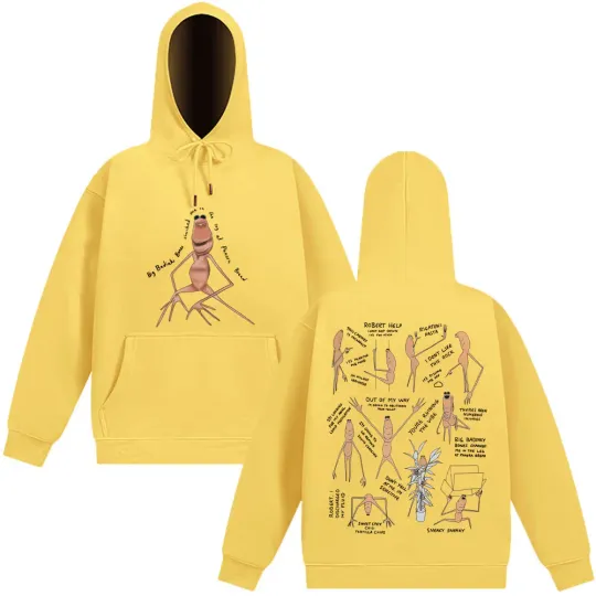 Marcus The Worm  Funny Meme Graphic Hoodie