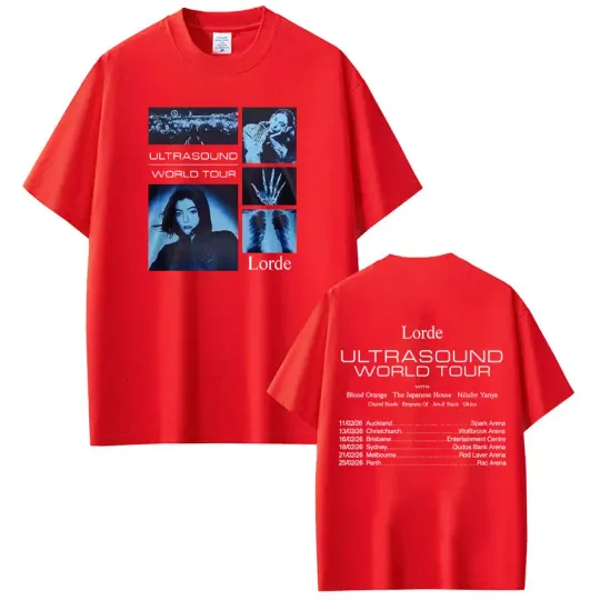 Lorde Ultrasound World Tour 2026 Merch T-Shirt