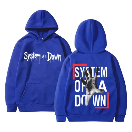 SYSTEM OF DOWN Double Sided Print Hoodie