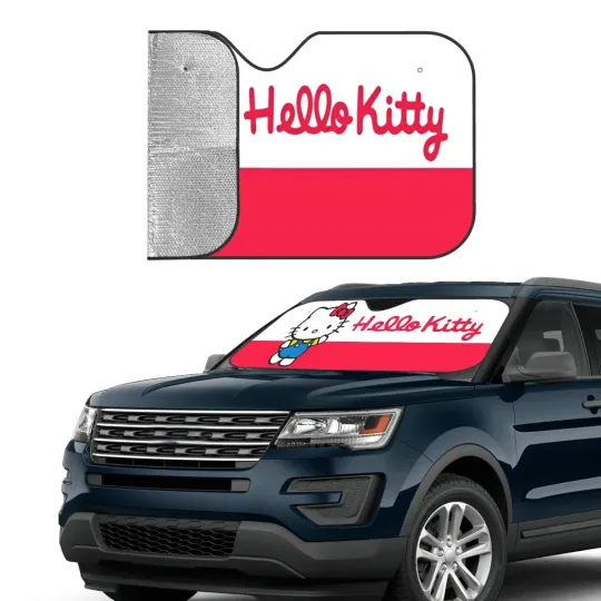 Sanrio Hello Kitty Kuromi Car Sun Shades