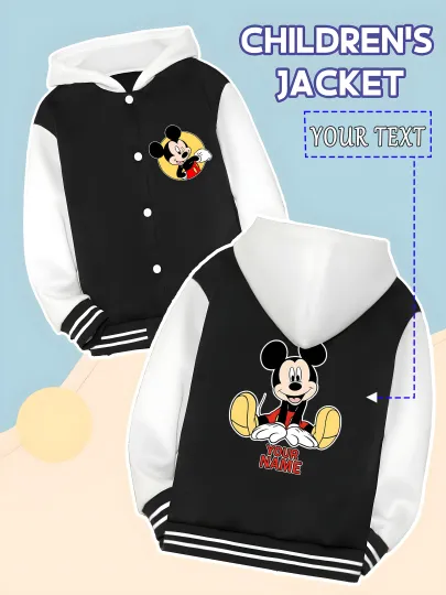Disney Mickey Mouse Sit-and-Stand Baseball Jacket