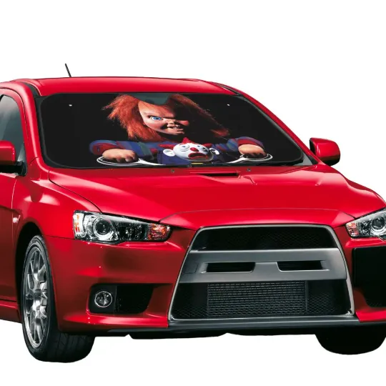 Child's Play Chucky Awesome Car Sunshade