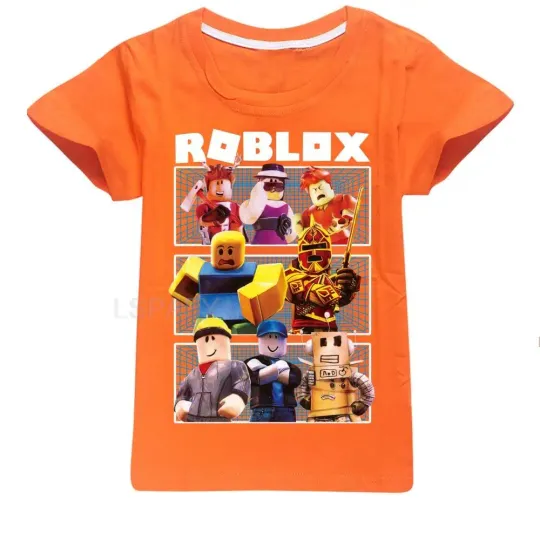 Summer ROBLOX Print Cartoon T Shirt