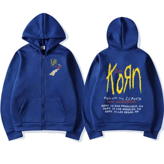 Korn Follow The Leader 20Th Anniversary Zip Up