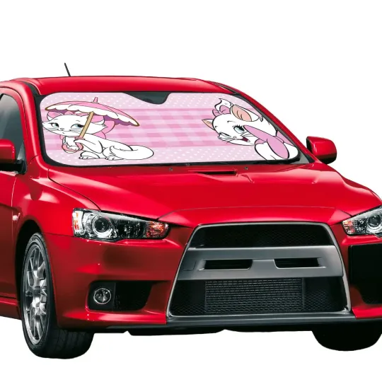 Aristocats Marie Cat Awesome Car Sunshade
