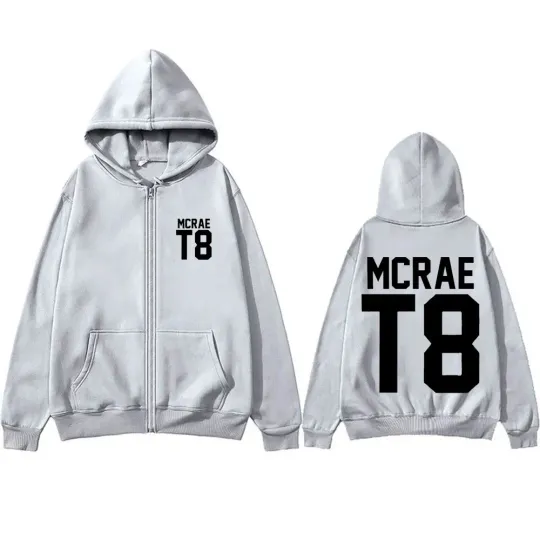 Singer Tate Mcrae T8 Graphic Zipper Hoodie