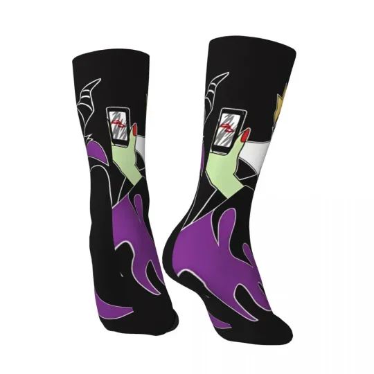Discover Funny Happy Men's compression Socks