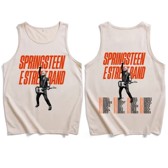 Bruce Springsteen and E Street 2024 Tour Tank Tops