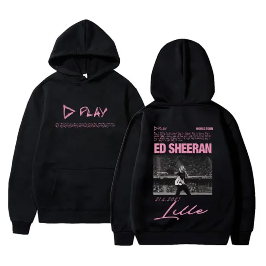 Ed Shee Play World Tour 2026 Merch Hoodie