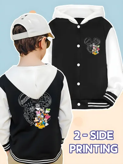Disney Mickey and Friends baseball jacket